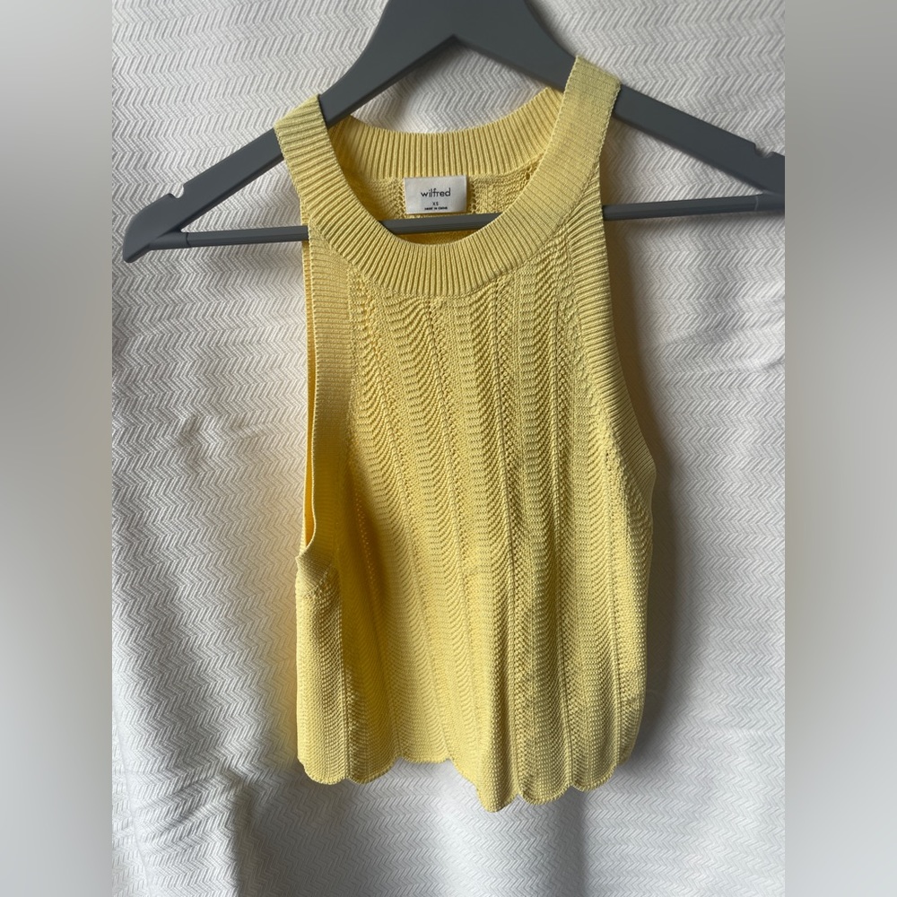 Wilfred Halter Top in Yellow